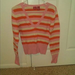 Multi colored sweater